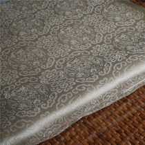 (Special thickened high-quality flower damask) Huzhou damask silk full silk hand-made mounting material factory direct sales