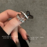 Tide, комплект, небольшое дизайнерское кольцо, 4 предмета, тренд сезона, на указательный палец