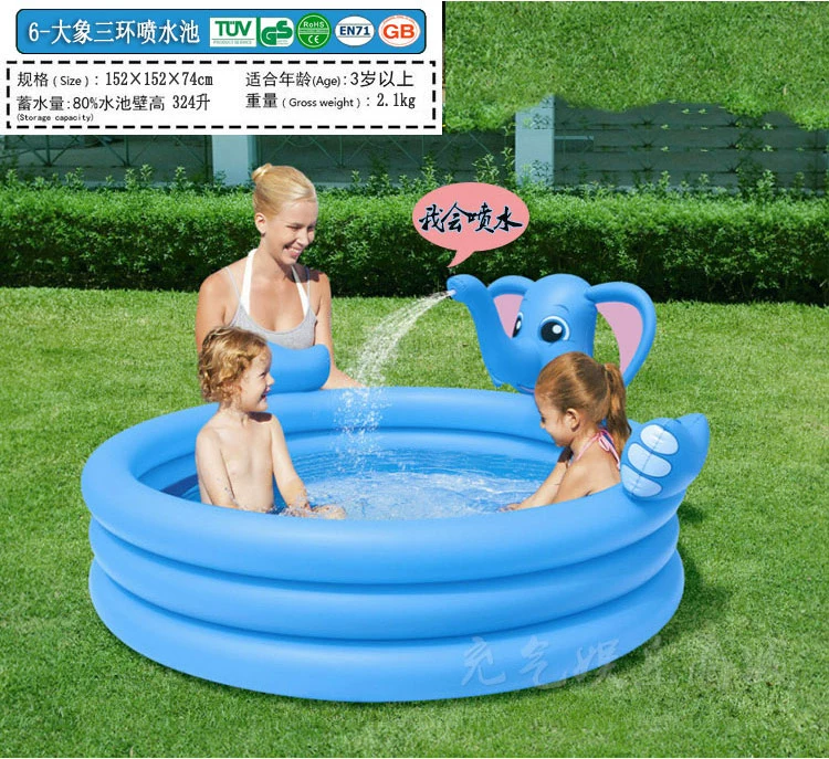 Giải trí inflatable biển bóng hồ bơi bé chơi hồ bơi trẻ sơ sinh con hồ bơi dày cá cát hồ bơi sóng đồ chơi