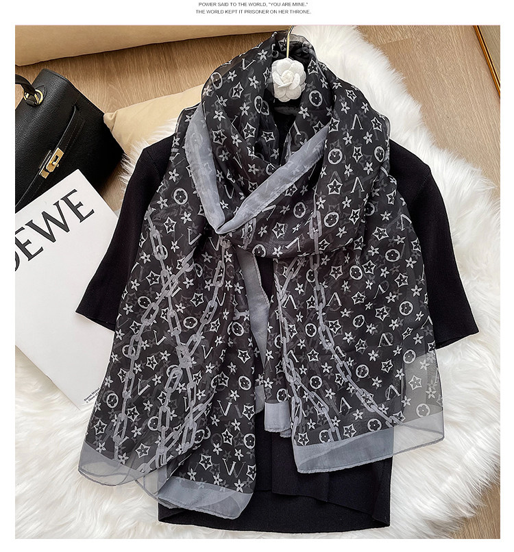 春秋外搭女款丝巾夏季薄款今年流行2022新款围巾防晒披肩冬季纱巾详情14