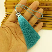 Осенние ароматные зеленые кисточки из перегородчатой ткани