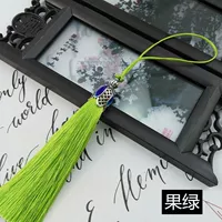 Фруктово-зеленая перегородчатая кисточка