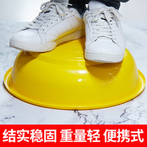 Yellow washbasin school training dormitory housekeeping anti-smashing wear-resistant thickening unit plastic green washbasin towel