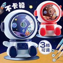 Primary pupils roll knife roll pencil hands boy and girl pencil cutter children automatically enter pencil