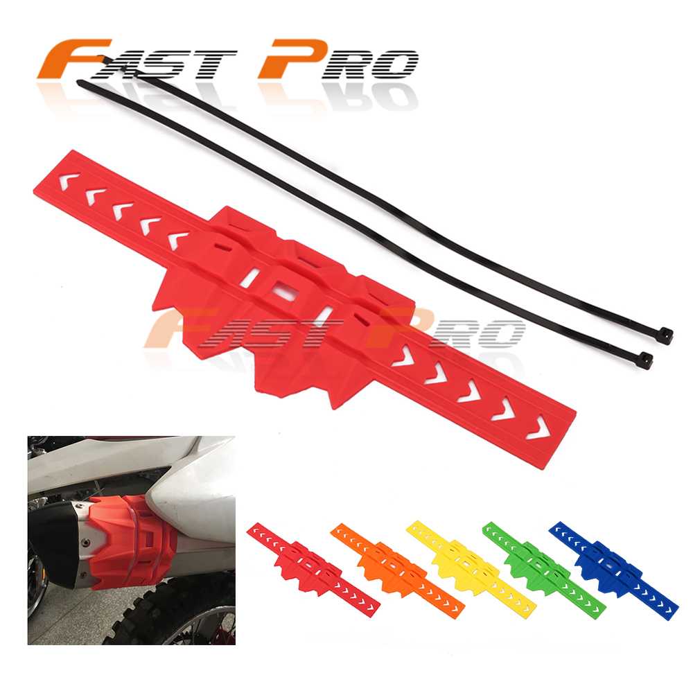 Universal modified accessories for off-road locomotives exhaust pipe anti-wrestling anti-hot rubber ring protection