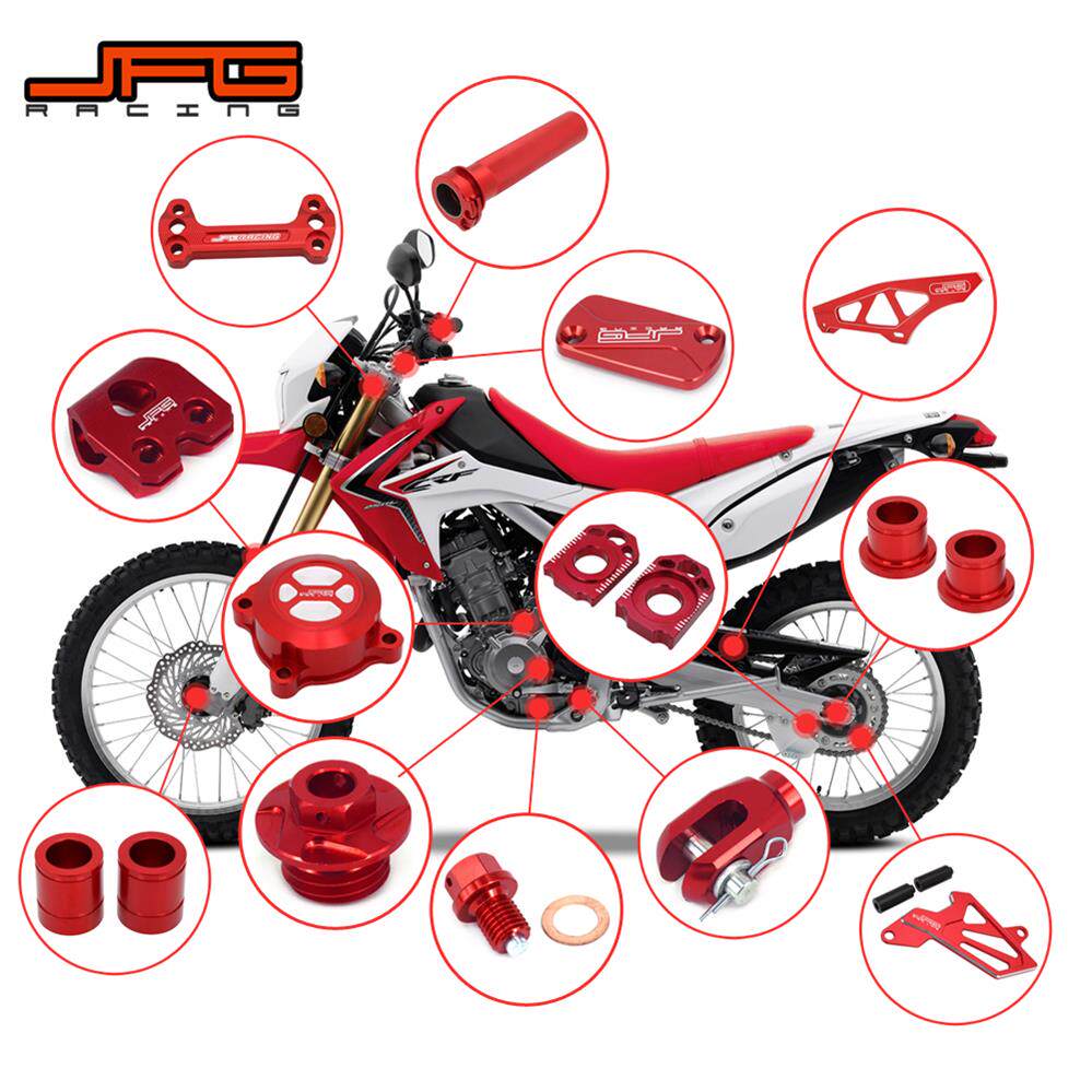 Applicable Honda CRF250L locomotive CNC front and rear hub separating sleeve brake clutch pump cover screw accessories suit