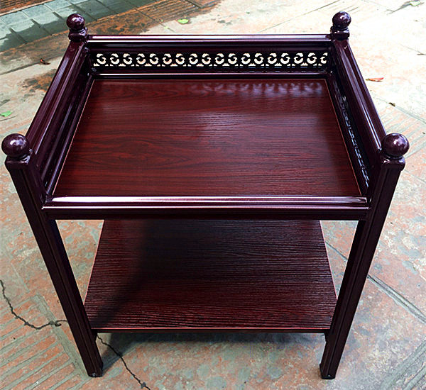 Mahjong machine small tea table side a few corners of a few mahjong table tea table tea table tea house chess and card room special tea rack shelf shelf