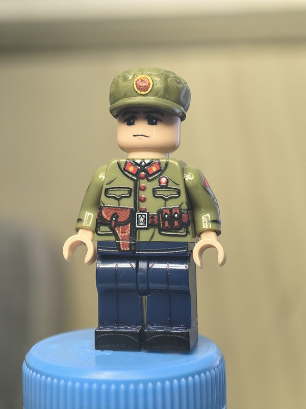 Morran Brick 66-Style Police Figure with Six-Sided Uv Printing Building Block Minifigure Morran Brick 66-Style Police Figure with Six-Sided Uv Printing Building Block Minifigure