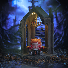 bjd场景道具娃屋 【暗黑系列】迷你修道院场景微缩模型装饰手办摆件 | 创意礼物