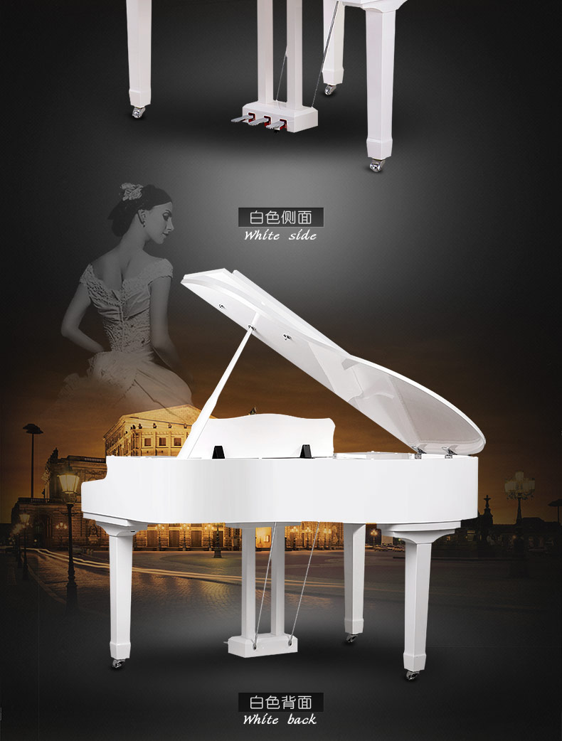 SPYKER UK Spyker grand piano phòng ngủ piano nhà grand piano điện piano W120 - dương cầm giá 1 cây đàn piano	
