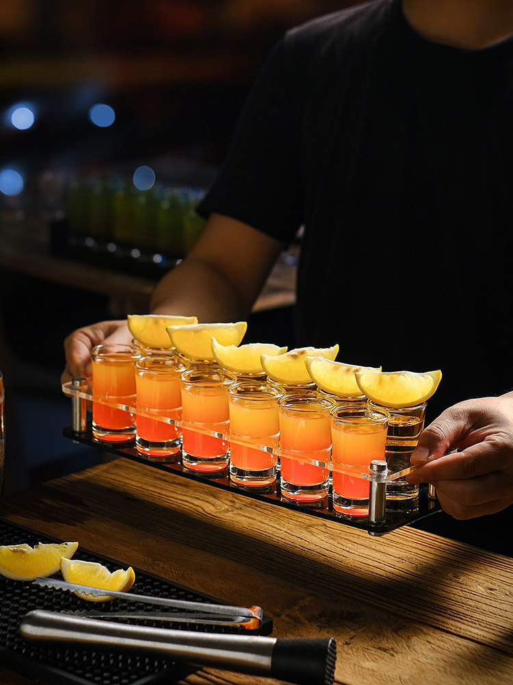 Bullet Cup, Liquor Cup, Swallow Cup, Glass Shot Glass, One-Shot Cup, Shot Glass, Bar B52 Cocktail Glass Set