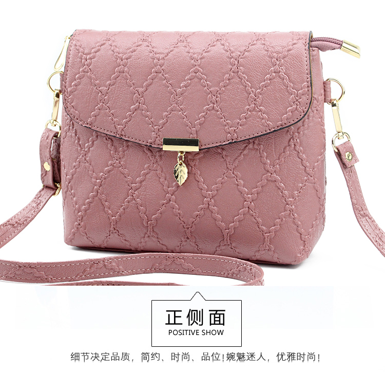 Túi xách nhỏ 2019 thời trang mới túi xách nữ hoang dã Túi Messenger Nhật Bản và Hàn Quốc Túi đeo vai đơn giản cho nữ túi vuông nhỏ túi da nữ