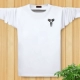 Đặc biệt mỗi ngày mùa thu phải mua áo thun in hoa cỡ lớn cho nam rộng tay 6X cotton thể thao áo thun nam trơn