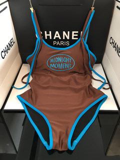 Idol New Store Sister Super a Korean Style Sexy Long-Legged Hottie Melard Style Camisole One-Piece Swimsuit for Women