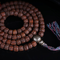 9mm Old Diamond Bodhi Bodhi Playing Handstring Bracelet Tibetan Oil Moisturizing Bag Berries Old Beads for the use of the Tibetan