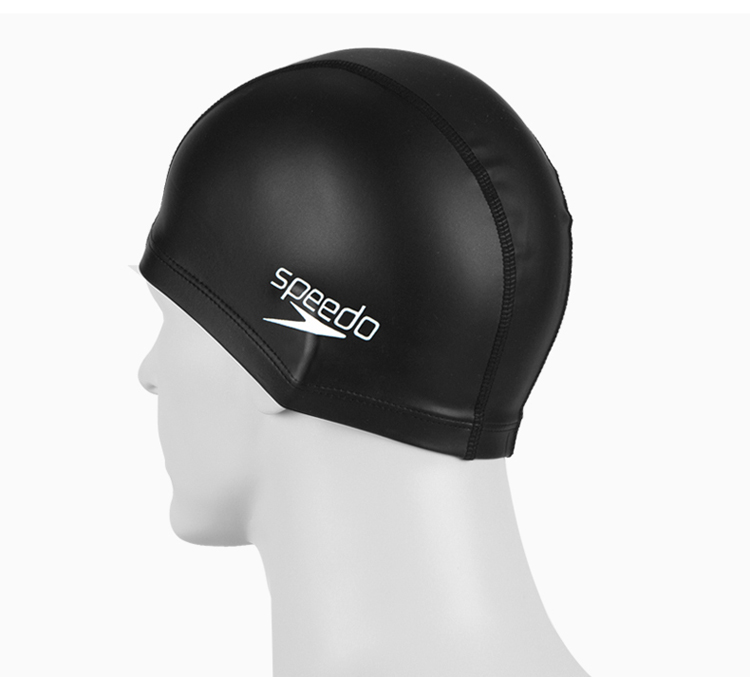 Mũ bơi Speedo / Speedo Chất liệu vải đôi thoải mái khi bơi Mũ len lông tai dài Unisex mũ bơi mũ bơi cho bé