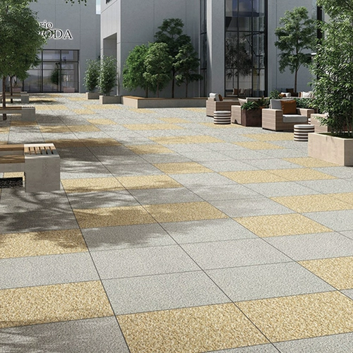 Plaza Brick Villa Garage Garage Ploy Tile Утолщенная 15 -миллиметровая имитация Гранит Огня горящий пол Пол Каменный Анти -Фрозон Плитка пола плитка