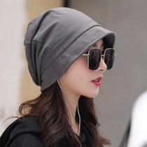 Net red moon hat Summer Moon hat thin maternal breathable white hair headdress hat sleeping hat woman