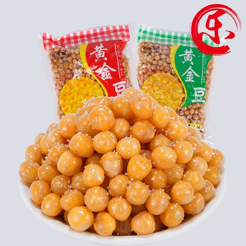 Fragrant Crisp Golden Bean Fried Peas Soybean Lower Wine Dish 5 Catty Packed Beans Snacks Commercial Legumes Small Packaged Ready-to-eat-Taobao