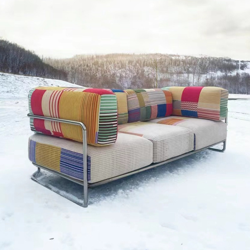 Диван прямой радужный Bauhaus 160 см