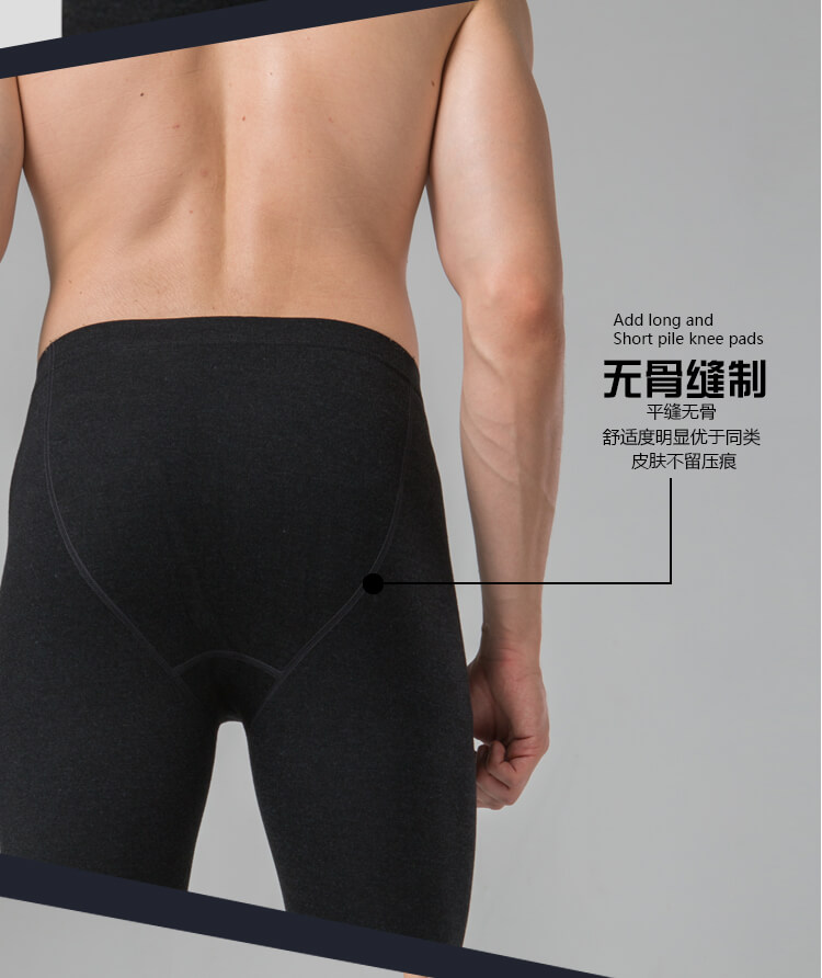 Nam Qiuku Đơn nam Quần mỏng Cotton đan Quần mùa đông Quần legging Thanh niên Cotton Skinny Quần ấm Quần lót bán quần áo giữ nhiệt nam nữ