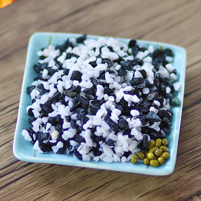 1 catty of small stones, colorful stones, colored stones, succulents, flowers, potted paving stones, fish tanks, decorative landscaping stones