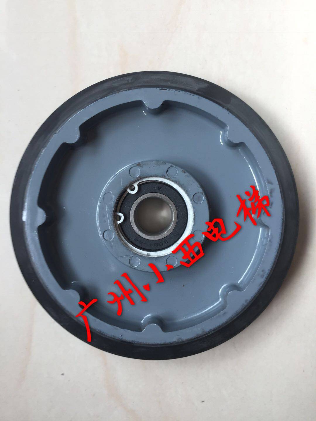 Hitachi lift high speed boot wheel 160MM guide boot roller 13K aluminium core 23507161-A  