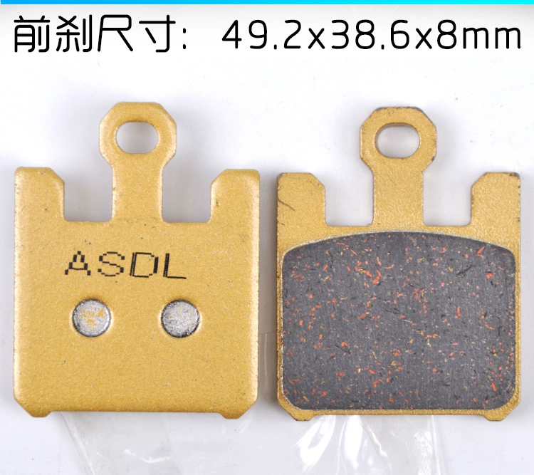 Phù hợp với phụ kiện xe thể thao Suzuki K3 big R má phanh xe máy GSXR1000 má phanh đĩa trước má phanh sau - Pad phanh