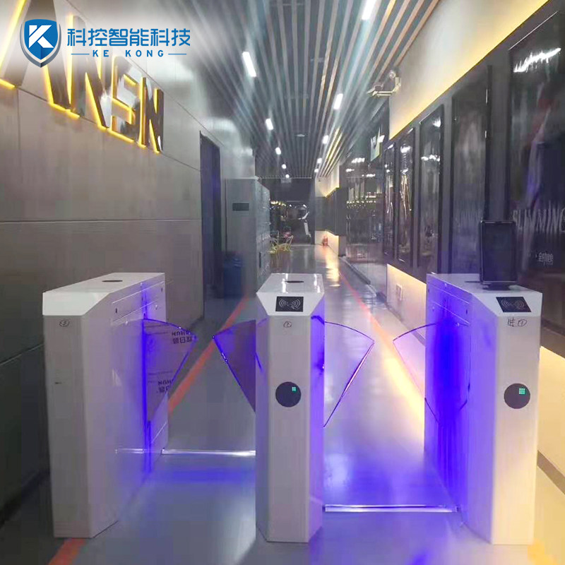 Scenic Spot Ticketing System Ticket System Inspection Wing Gate Community Face Recognition Entrance Guard School Pedestrian through fence machine Anti-collision brake machine