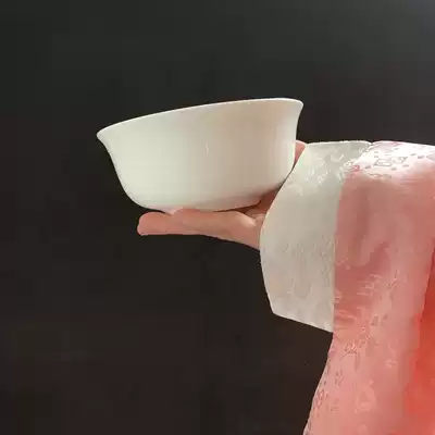 (2 pack) 5-6 inch noodle bowl rice bowl pure white color and lead-free bone china easy to clean