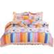 Korean-Style Princess Fresh Cartoon Thickened Four-Piece Bedding Set with Bed Skirt and Duvet Cover, Four-Season Bedding Three-Piece Set