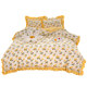 Korean-Style Princess Bed Skirt Four-Piece Set 100% Pure Cotton Bed Sheet Duvet Cover Four-Season Bedding Three-Piece Set 4