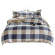 ins Style Plaid Pure Cotton Duvet Cover Single Piece 150X200X230 Bed Sheet Double Dormitory Quilt Cover 180X220