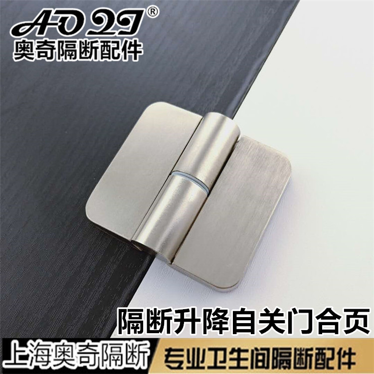 Public Health Interval Break Five Gold Accessories Thickened Stainless Steel Lift Self-Closed Door Hinge Toilet Hinge-Taobao