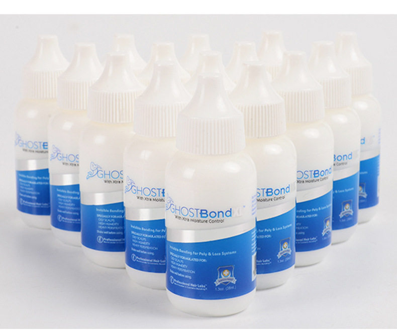 Аксессуары для ухода за париком 假发胶水皮肤隐形液体胶织发补发蕾丝网乳胶影视化胶妆固定胶超粘 Ghost bond