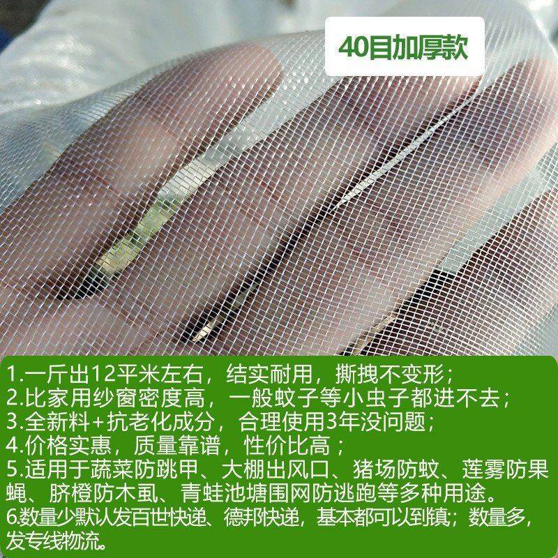 Insect-proof mesh cover patio Anti-mosquito nets Vegetable Greenhouse Yarn Window Yarn Mesh Nylon Windproof Frog Enclosure Nets