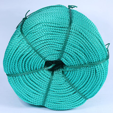 Веревка/Rope 厂家直销纯聚乙烯花股绿绳 全新料尼龙绳 编织绳晒衣绳帐篷绳