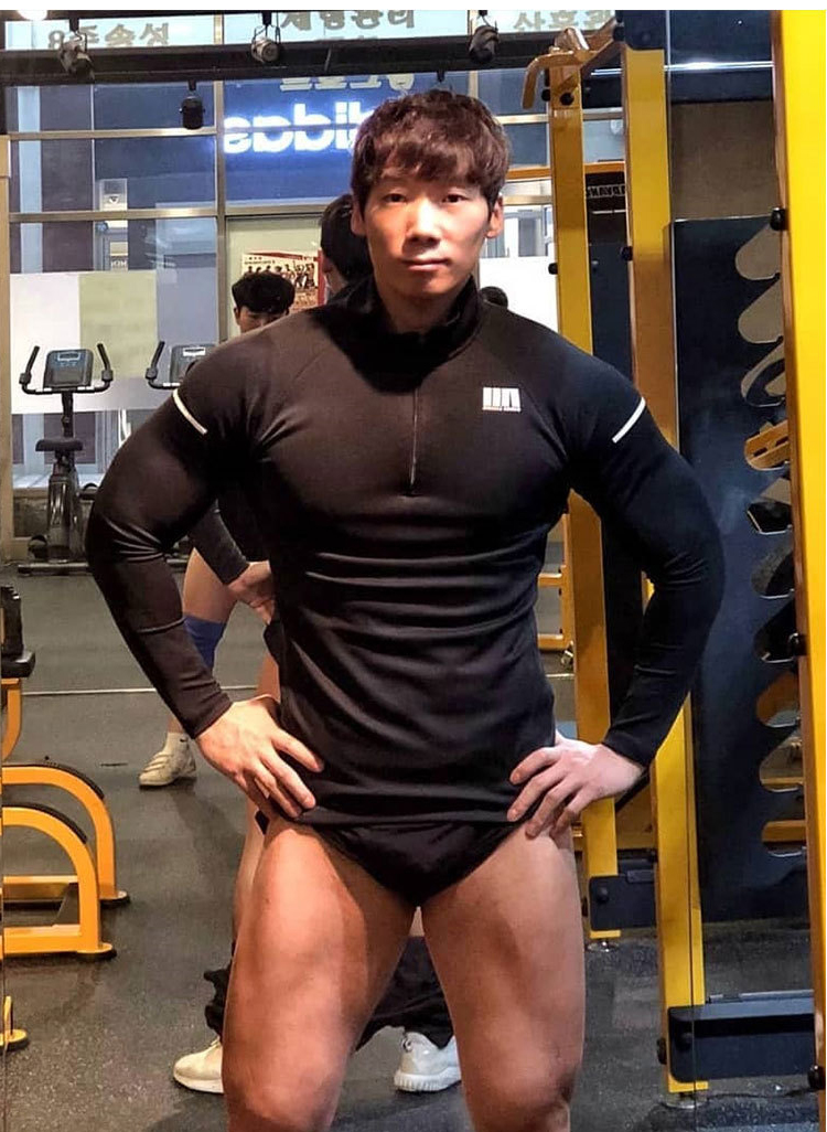 Cửa hàng cơ bắp chó dài anh em áo len thể thao mới tập thể dục nam chạy bộ nhanh khô quần kéo dài tay áo - Thể thao lông cừu / jumper hoodie đen