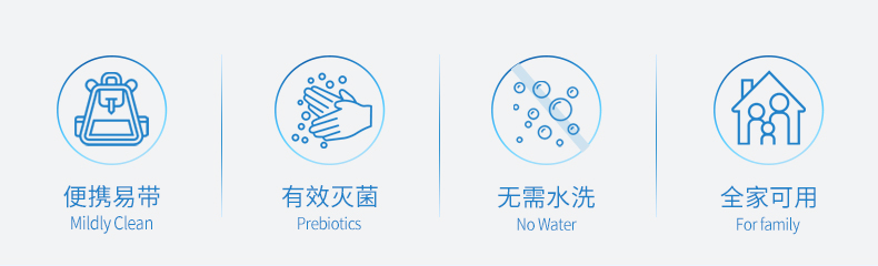 消字号产品 添乐 75%酒精含量 儿童免洗洗手液 60g*3支 图2
