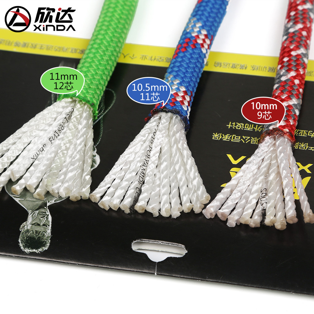 Outdoor climbing equipment Safety rope Wear-resistant life-saving rope Safety rope Outdoor climbing rope Climbing rope