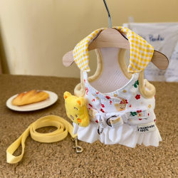 25 New Models of Pet Harnesses for Bichon Frise Dogs and Cats, Universal Harness Leash for Small Dogs, Cute Bear Princess Harness