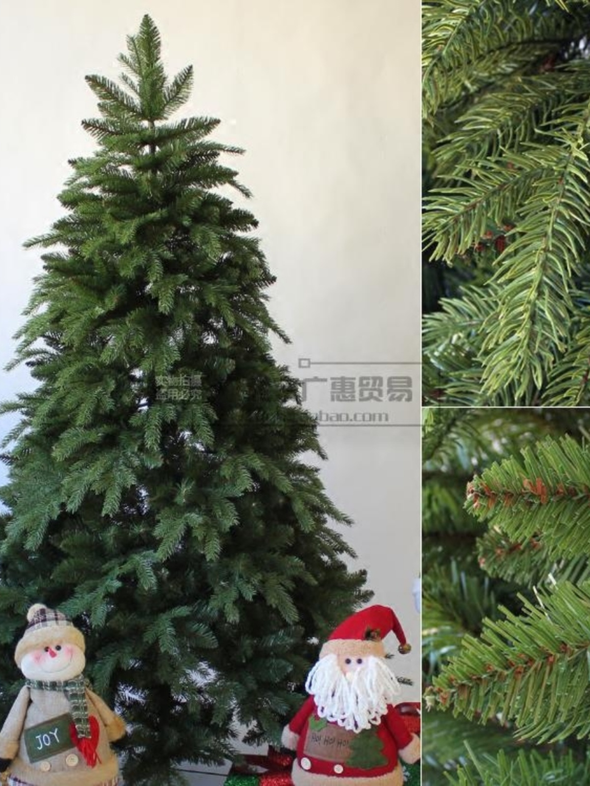 Елки 1,5 метра 1,8 элитный рис шифрование pe+pvc елки трудновоспламеняющийся материал Дерево рождество декоративный зеленая сосна Дерево
