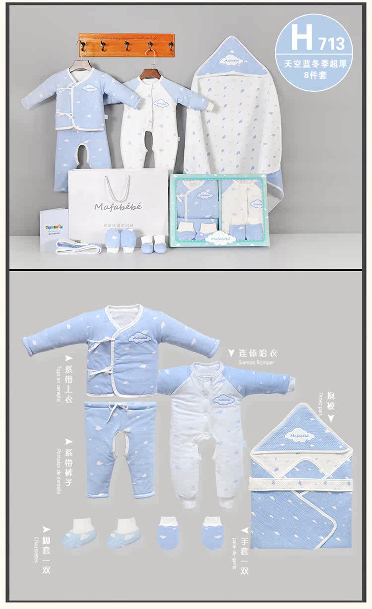 Coffret cadeau pour bébé - Vêtements + Accessoires - Ref 1956258 Image 19