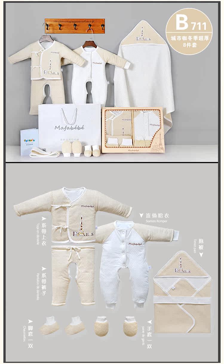 Coffret cadeau pour bébé - Vêtements + Accessoires - Ref 1956258 Image 13