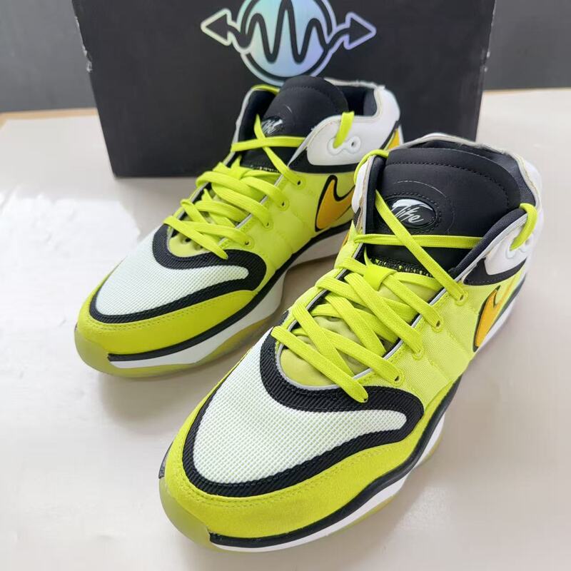 Nike Air Zoom Gt Hustle 2 Ep Yellow Practical Basketball Shoes Dj9404-300