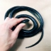 Mô phỏng con rắn cao su mềm siêu dài 125cm con rắn đen kích thước lớn Thân mềm con rắn đen đồ chơi con rắn gửi con rắn nhỏ - Đồ chơi gia đình làm đồ chơi Đồ chơi gia đình