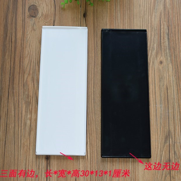 Khay bánh mì khay gỗ trưng bày khay trưng bày hình chữ nhật tấm bánh tráng miệng bánh ngọt tráng miệng mousse nhựa khay khay trà gỗ