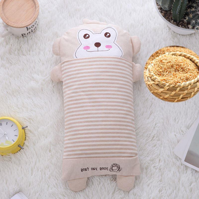 Ngủ gối hình dạng nhỏ não bộ đồ giường có thai lần lượt qua năm rưỡi cũ bảo vệ em bé bú nhớ gối bọt - Bộ đồ giường trẻ em 	ga giường đẹp cho bé