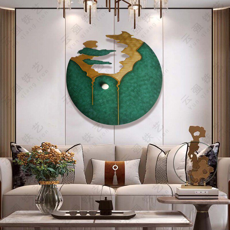 Chinese style light and luxurious Decorative Hanging sofa Background Wall Wall Decoration Creative Wall Decoration Wall-mounted Wall Hanging