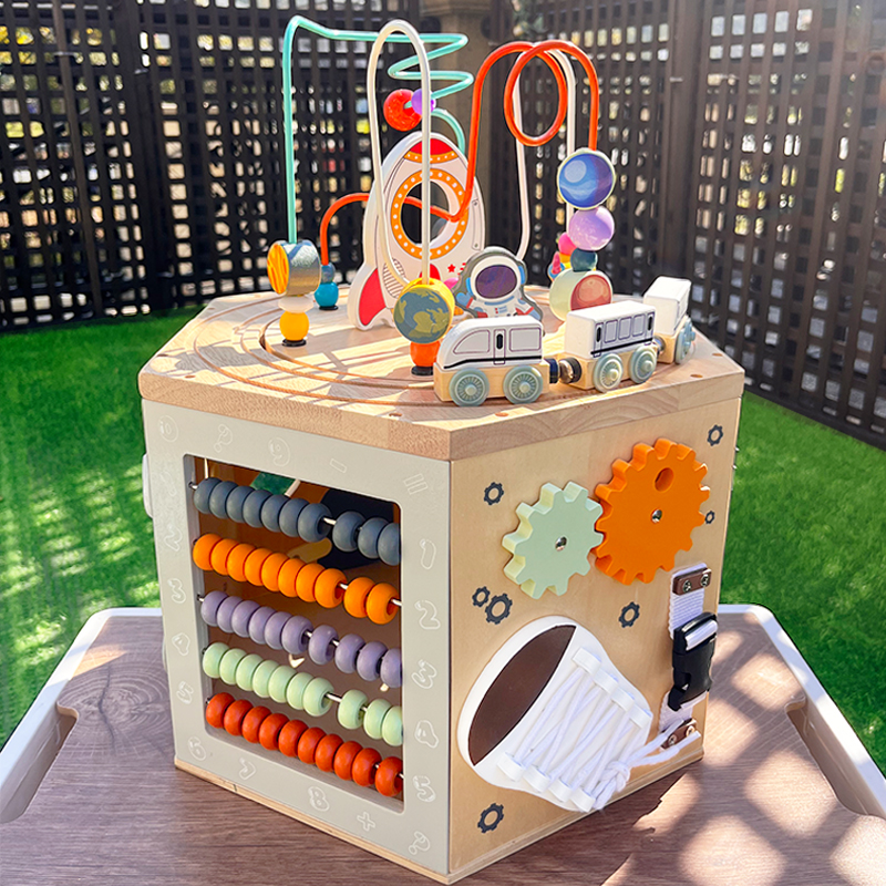 Children's multifunctional wrap around Pearl Early teaching Baobao Box 0-1-2 1-3-year-old Half-baby male girl with intellectual action brain toys-Taobao